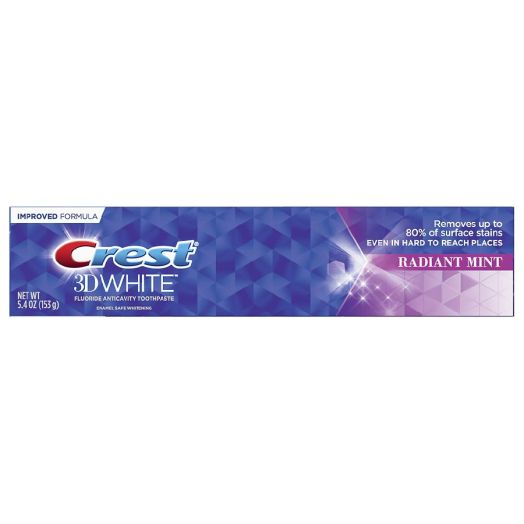 Crest 3D White, Whitening Toothpaste Radiant Mint