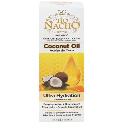 Tio Nacho Coconut Oil Ultra Hydrating Shampoo Anti Hair Loss