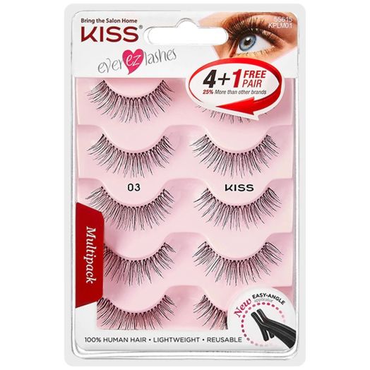 Kiss Ever EZ Lashes - Multipack 03
