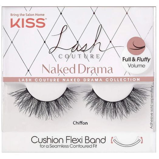 Kiss Lash Couture Naked Drama Chiffon
