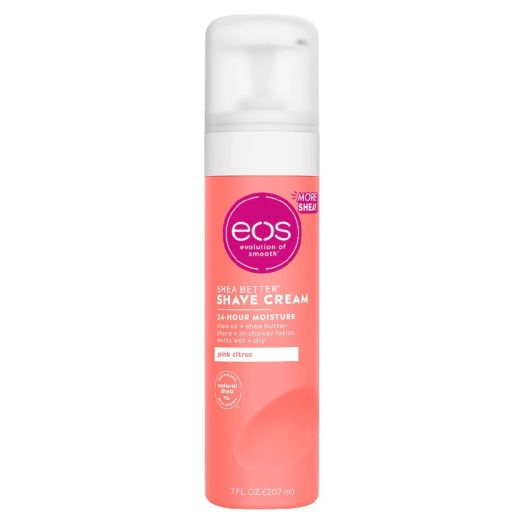 eos Shea Butter Shave Cream Pink Citrus