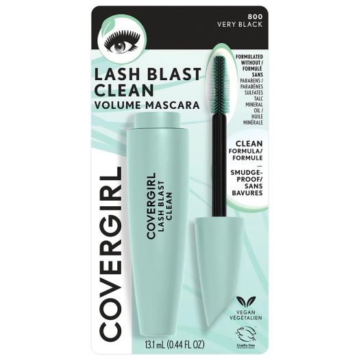 CoverGirl Lash Blast Clean Volume Mascara, Very Black