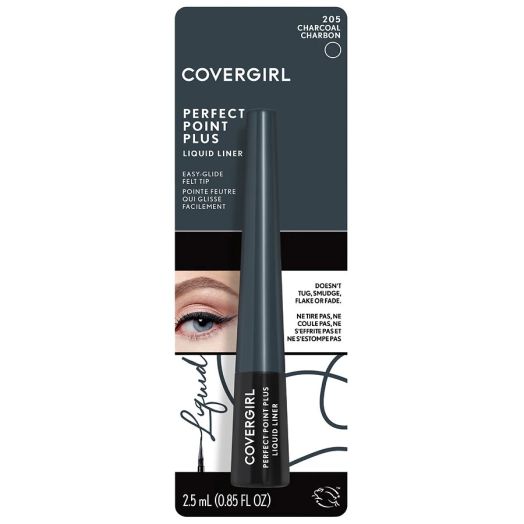 CoverGirl Perfect Point Liquid Liner, Charcoal 205