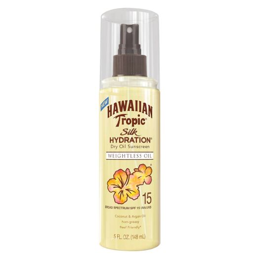 Hawaiian Tropic Silk Hydration Weightless Dry Oil Mist SPF 15