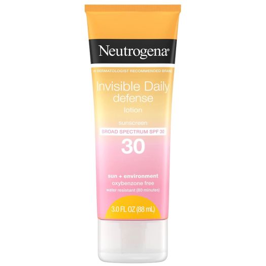 Neutrogena Invisible Daily Defense Lotion, SPF 30
