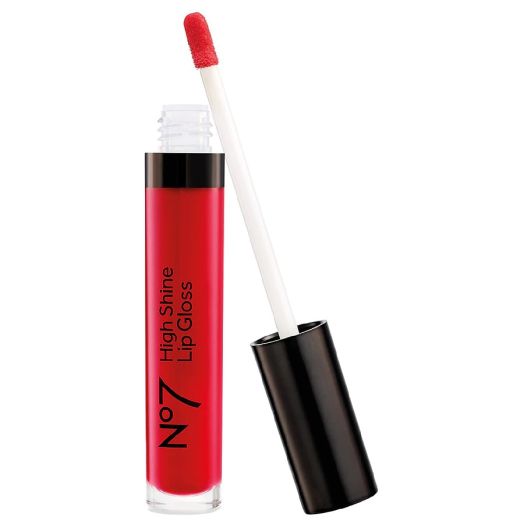 No7 High Shine Lip Gloss, Roaring Red