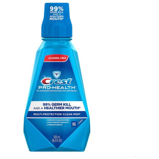 Crest Pro-Health Advanced Multi-Protection CPC Antigingivitis & Antiplaque Rinse Clean Mint