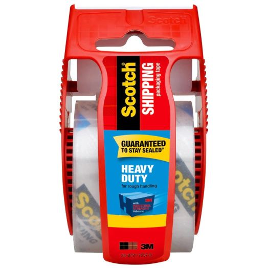 Scotch Shipping Packaging Tape with Dispenser