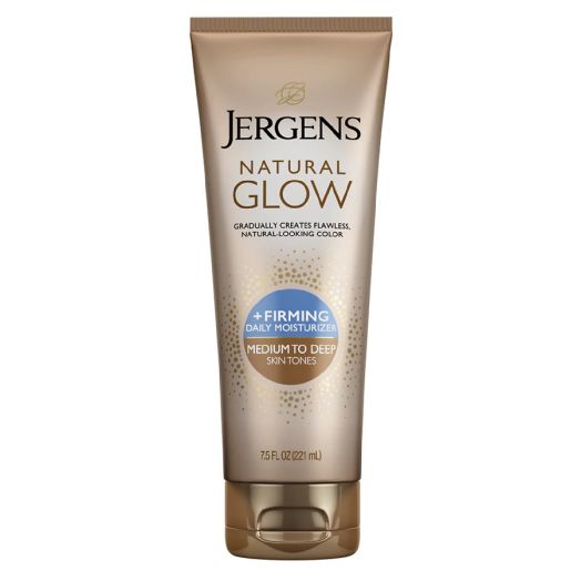 Jergens Natural Glow + Firming Self Tan Lotion Medium to Tan