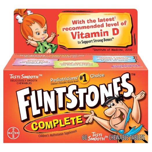 Flintstones Children's Complete Chewable Multivitamin Fruit Flavors