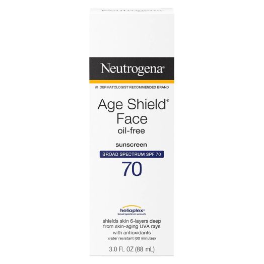 Neutrogena Age Shield Face Oil-Free Sunscreen SPF 70
