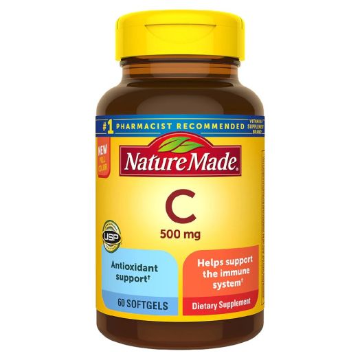 Nature Made Vitamin C 500 mg Softgels