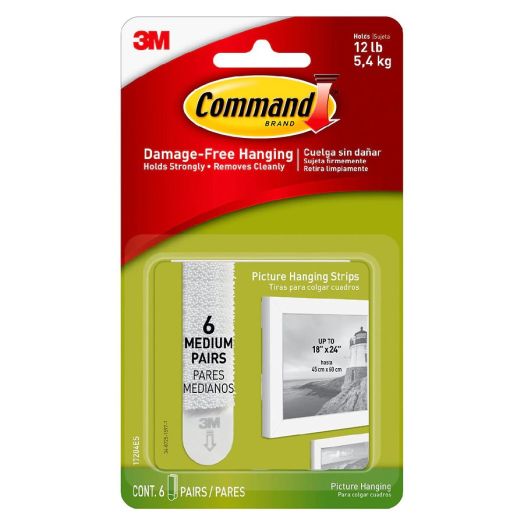 Command Picture Hanging Strips Medium