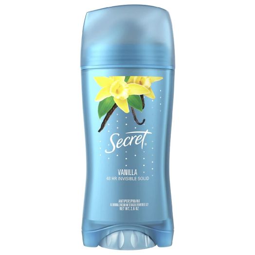 Secret Antiperspirant and Deodorant Invisible Solid Vanilla