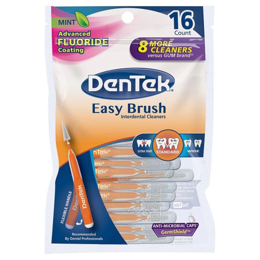 DenTek Easy Brush Cleaners Standard