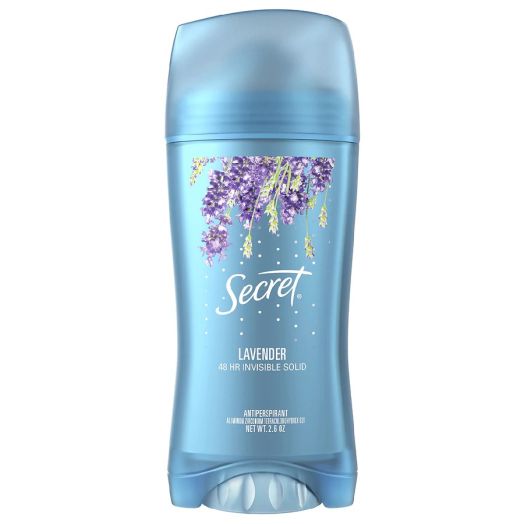 Secret Fresh Invisible Solid Antiperspirant and Deodorant Lavender