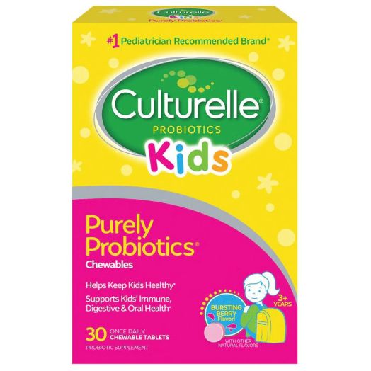 Culturelle Kids Daily Probiotic Supplement Chewable Berry