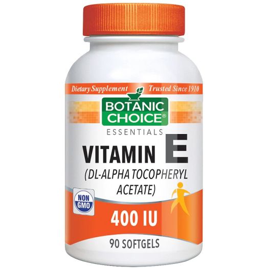 Botanic Choice Vitamin E 400 IU Dietary Supplement Softgels