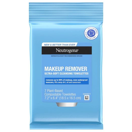 Neutrogena Makeup Remover Cleansing Towelettes, Travel Pack
