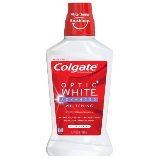 Colgate Optic White Mouthwash Refreshing Mint