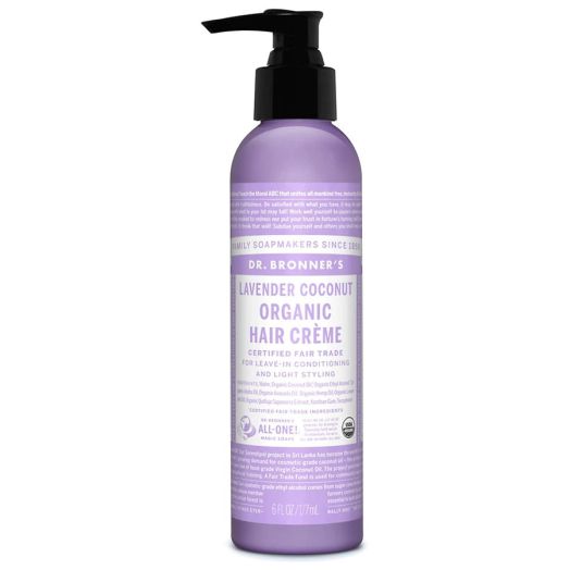 Dr. Bronner's Lavender Coconut Organic Hair Creme