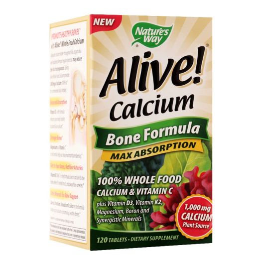 Nature's Way Alive! Calcium Bone Formula, Tablets