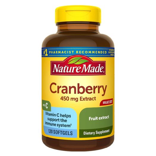 Nature Made Cranberry + Vitamin C Softgels Value Size