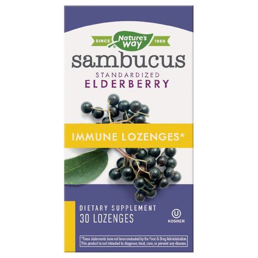 Nature's Way Sambucus Immune Lozenges Elderberry