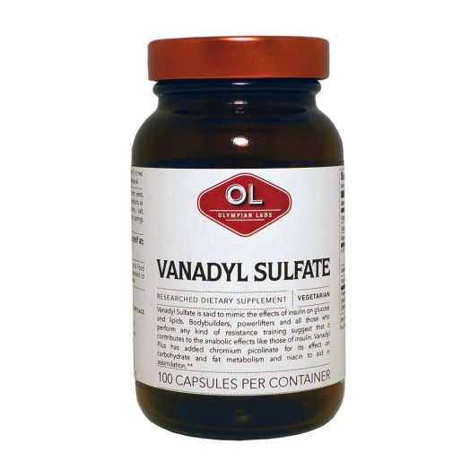 Olympian Labs Vanadyl Sulfate, Capsules