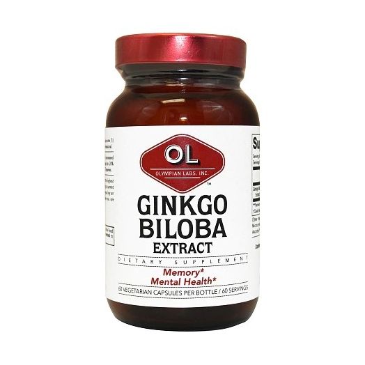 Olympian Labs Ginkgo Biloba 60mg