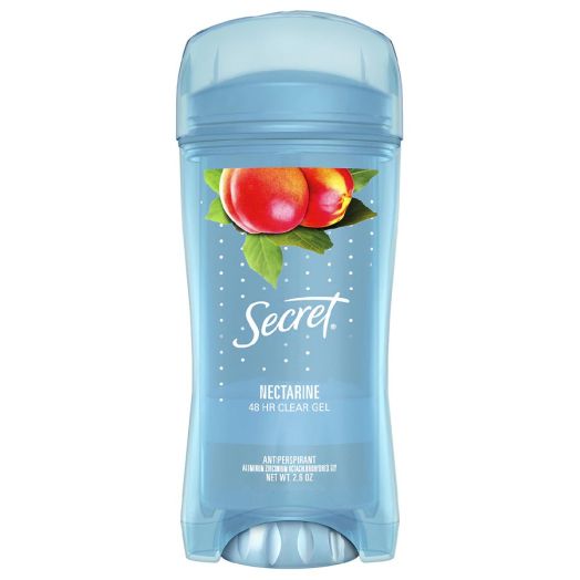 Secret Clear Gel Antiperspirant and Deodorant Nectarine
