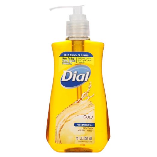Dial Antibacterial Liquid Hand Soap Gold