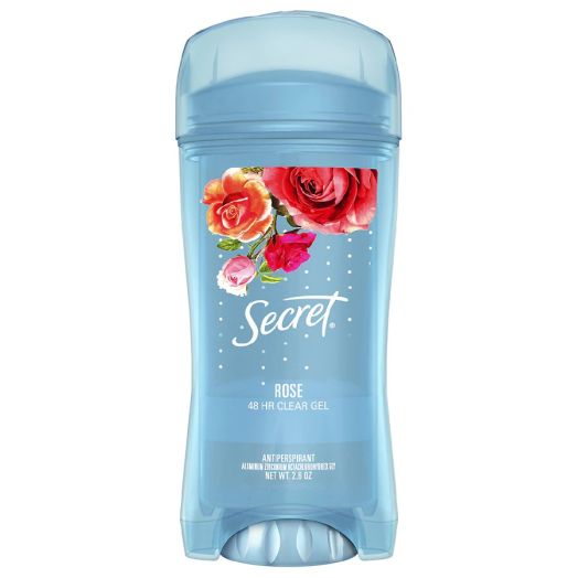 Secret Fresh Collection Clear Gel Antiperspirant and Deodorant Rose