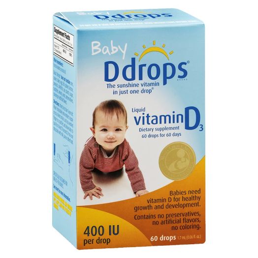 Ddrops Baby Vitamin D Drops 400 IU