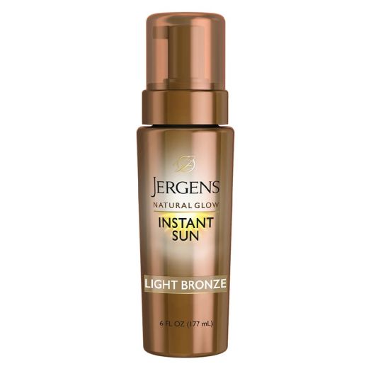 Jergens Instant Sun Light Bronze Mousse Unscented Light Bronze