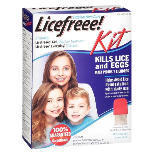 Licefreee! Gel And Shampoo Head Lice Treatment Kit