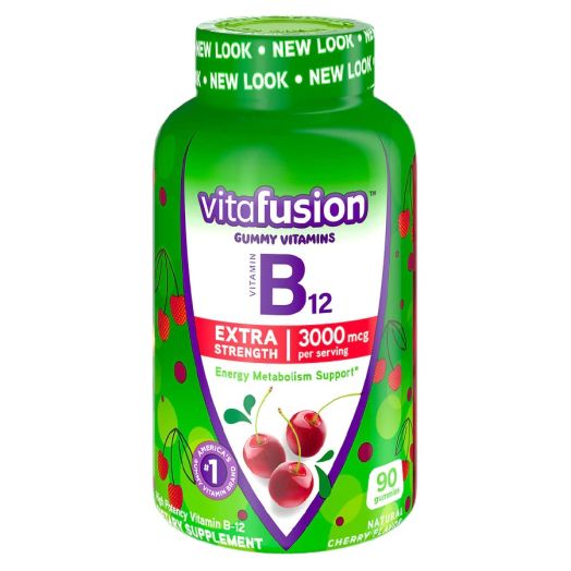 Vitafusion Extra Strength B-12 3000 mcg Cherry