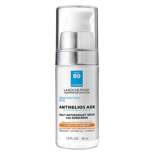 La Roche-Posay Face Serum with Sunscreen, AOX Daily Antioxidant Serum SPF 50