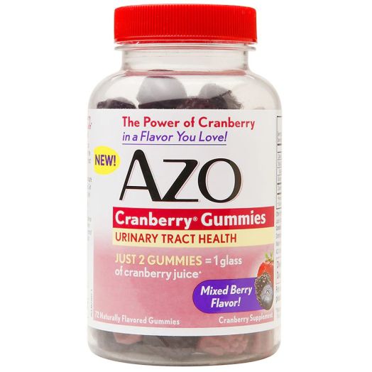 AZO Cranberry Urinary Tract Health, Dietary Supplement, Gummies Mixed Berry