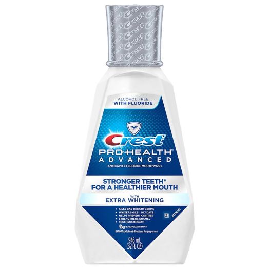 Crest Pro-Health Advanced Mouthwash with Extra Whitening Energizing Mint