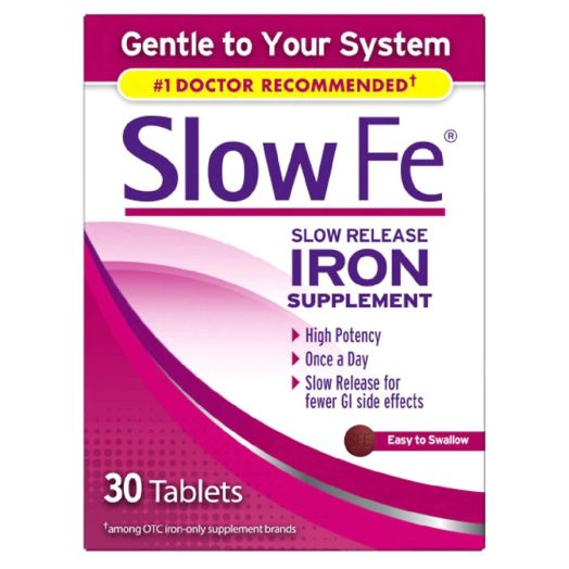 Slow Fe Iron Supplement For Iron Deficiency