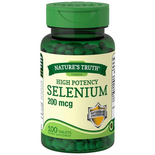 Nature's Truth High Potency Selenium 200mcg