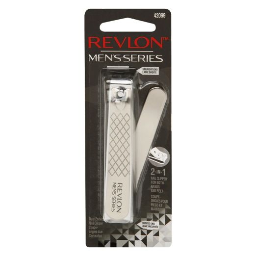 Revlon Men's Series 2 In 1 Nail Clipper