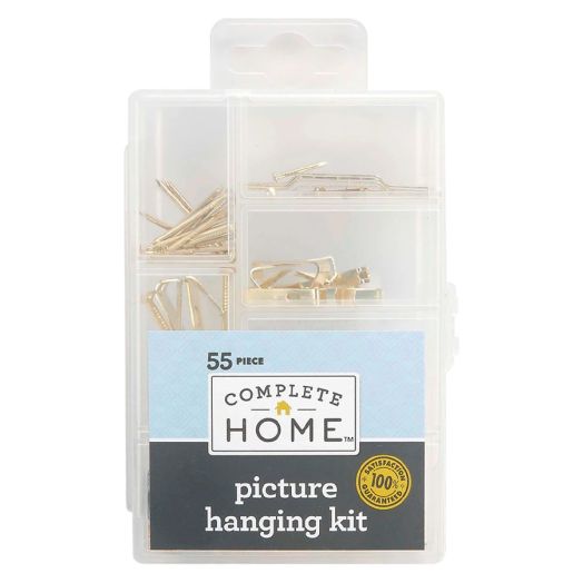 Complete Home Picture Hanging Kit 55 Piece