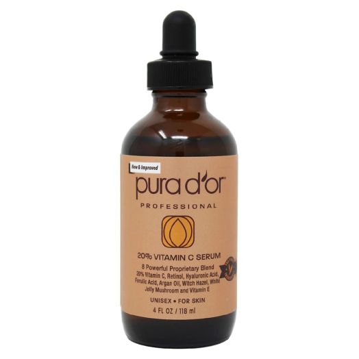 PURA D'OR 20% Vitamin C Serum For Eyes and Face