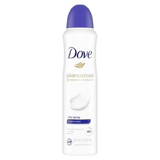 Dove Dry Spray Antiperspirant Deodorant Original Clean