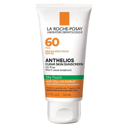 La Roche-Posay Anthelios Clear Skin Sunscreen for Face Oil-Free SPF 60 | La Roche-Posay Anthelios