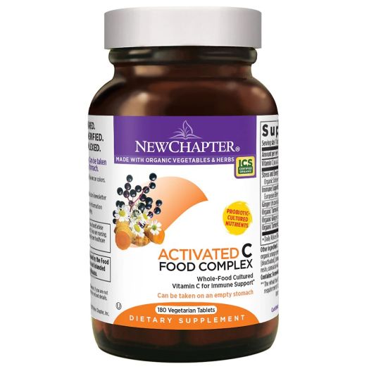 New Chapter Activated C Food Complex, Tablets