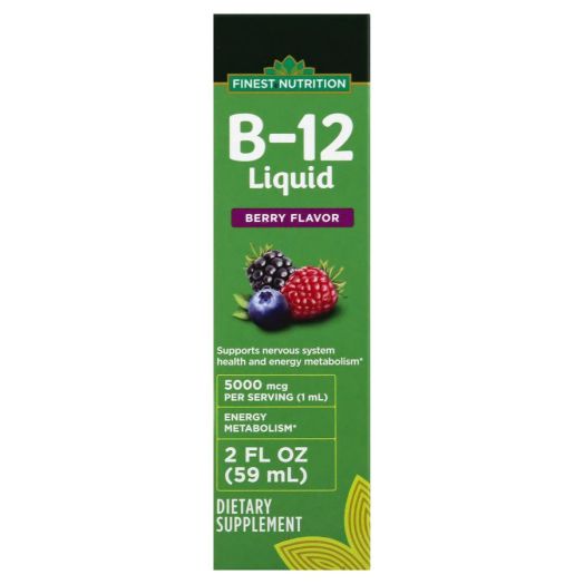 Finest Nutrition Vitamin B-12 5000 mcg Berry