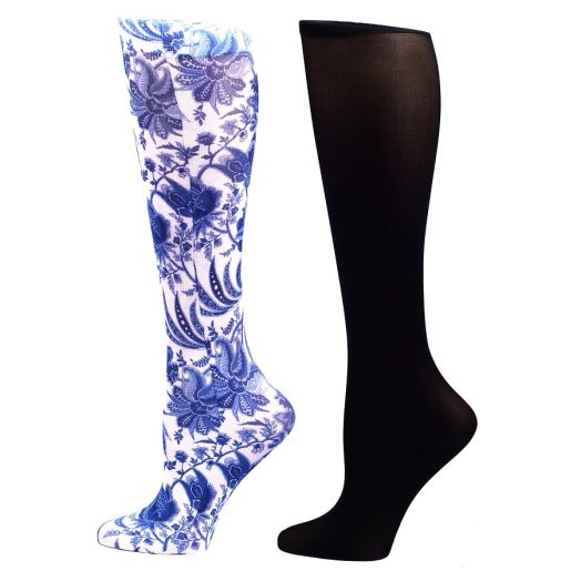 Celeste Stein Therapeutic Compression Sock navy